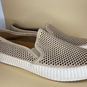 FRYE Slip On Sneaker Tan Leather